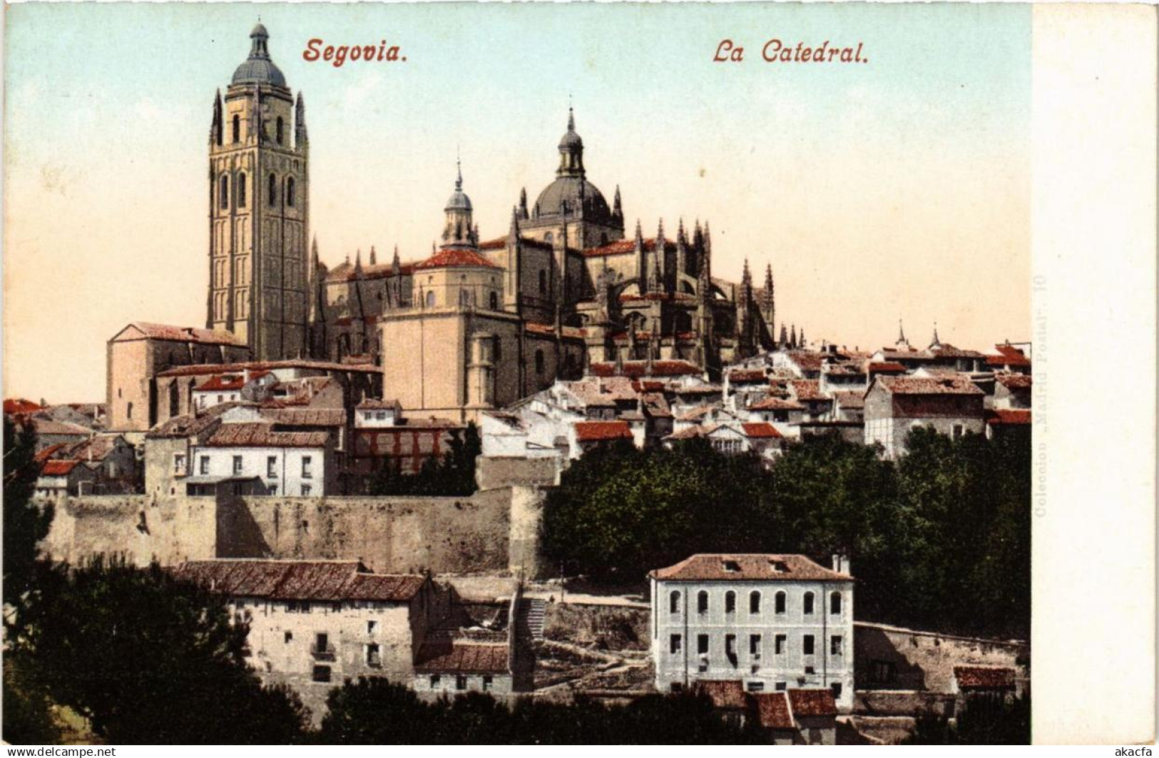 CPA SEGOVIA La Catedral SPAIN (674364)