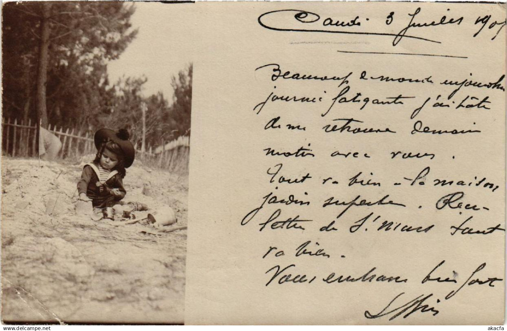 CPA SEGRE carte photo (606467)