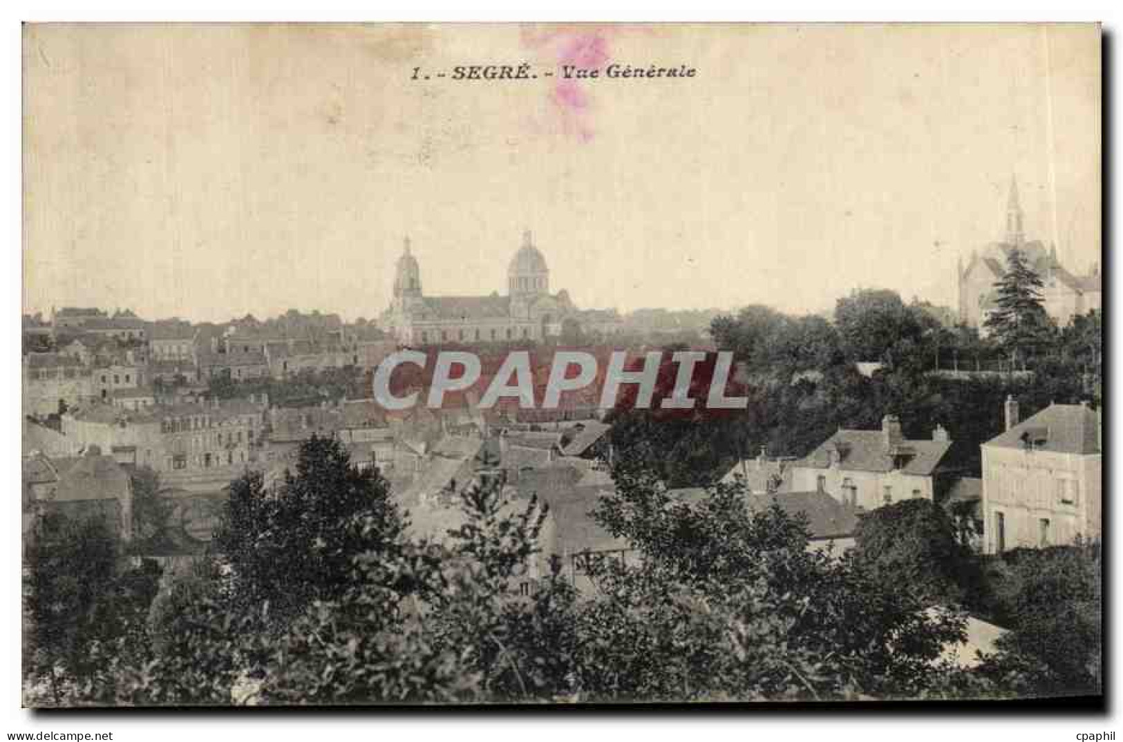 CPA Segre Vue Generale