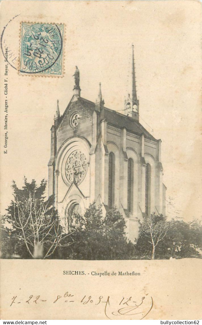 CPA Seiches sur le Loir 49/352