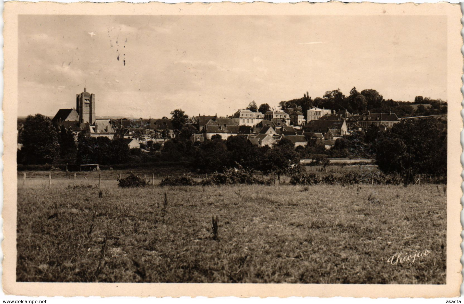 CPA Seignelay Vue Generale FRANCE (1452301)