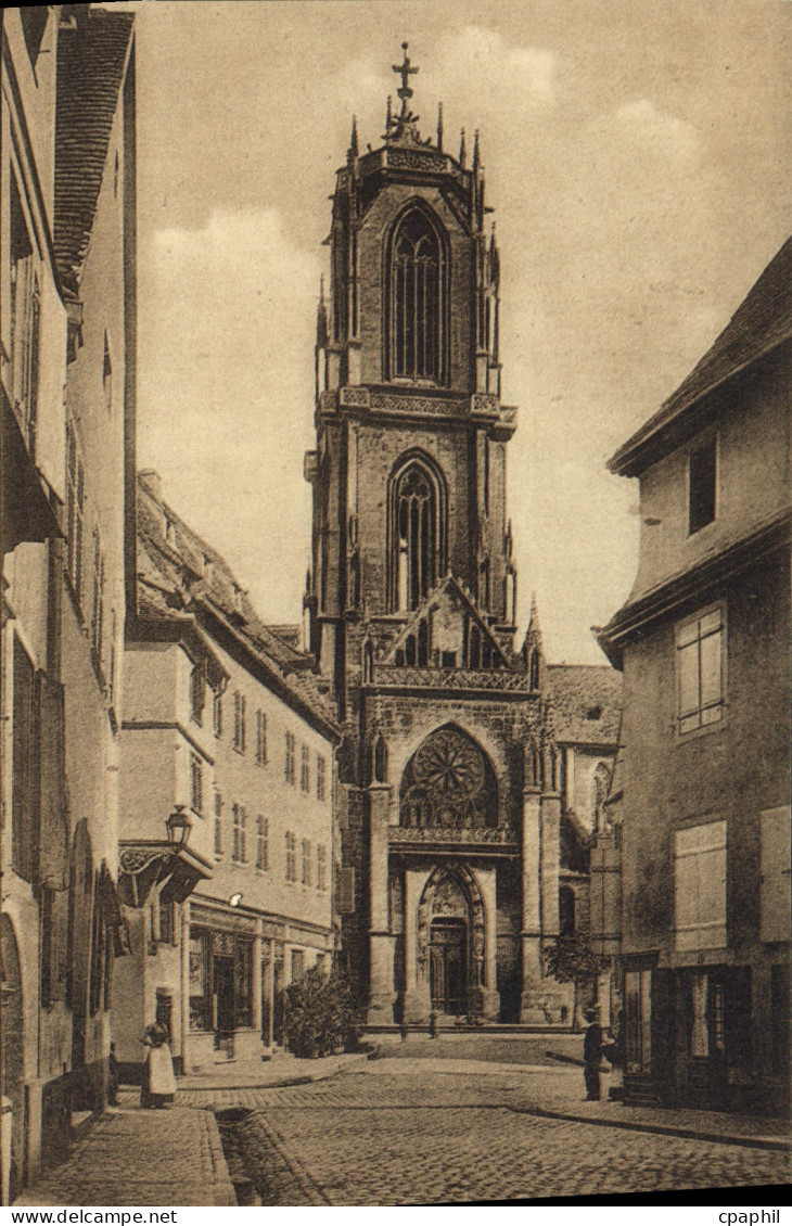 CPA Selestat cathédrale saint-George