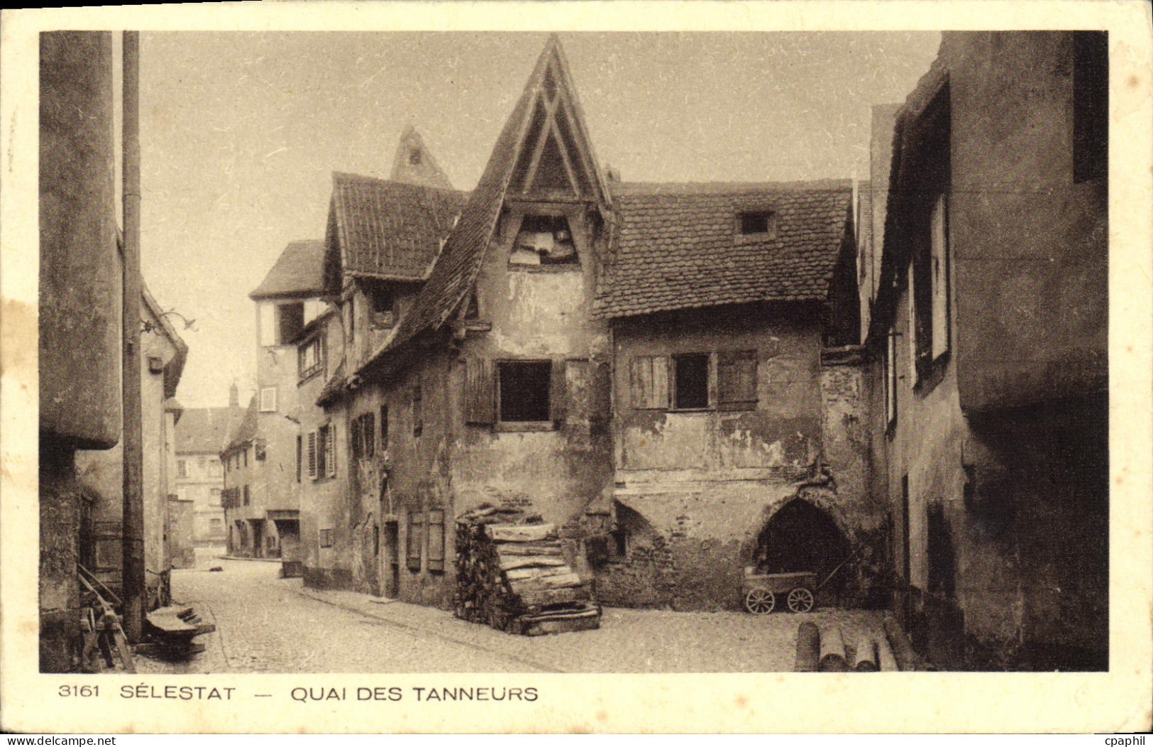 CPA Selestat Quai Des Tanneurs