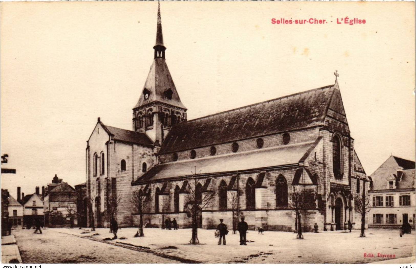 CPA Selles sur Cher L'Eglise FRANCE (1287497)