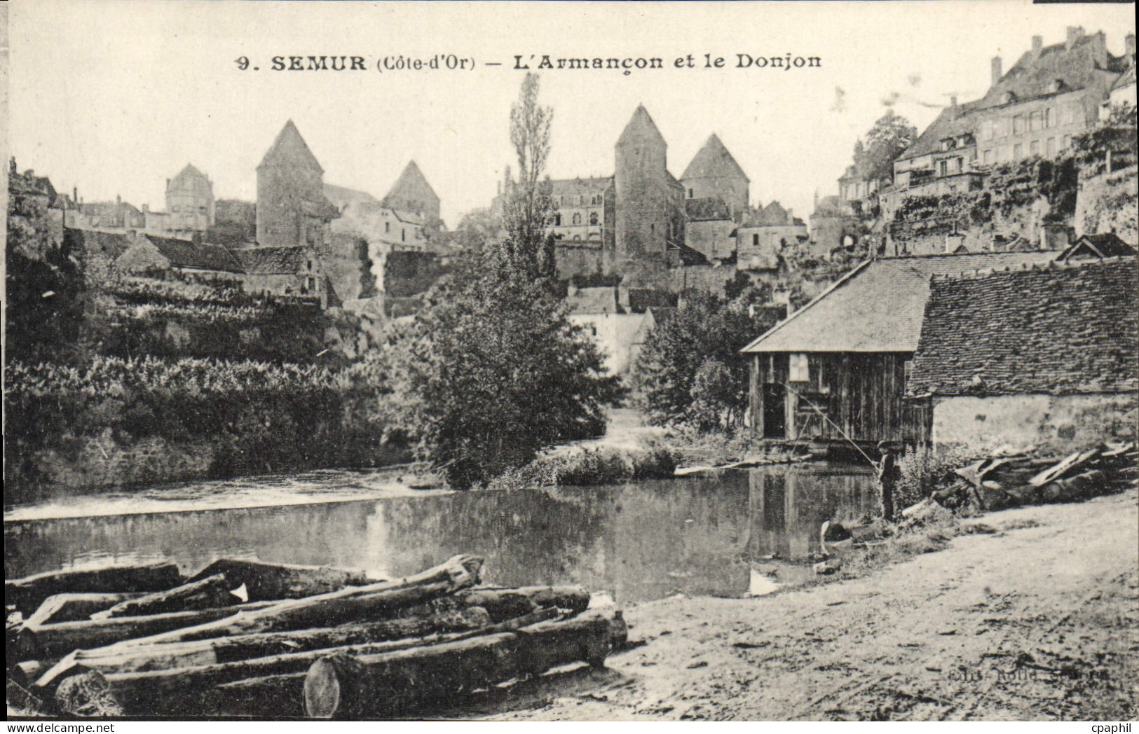 CPA SEMUR Armançon Donjon