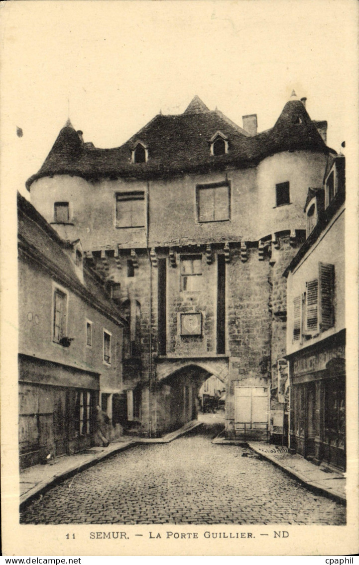 CPA Semur La Porte Guillier