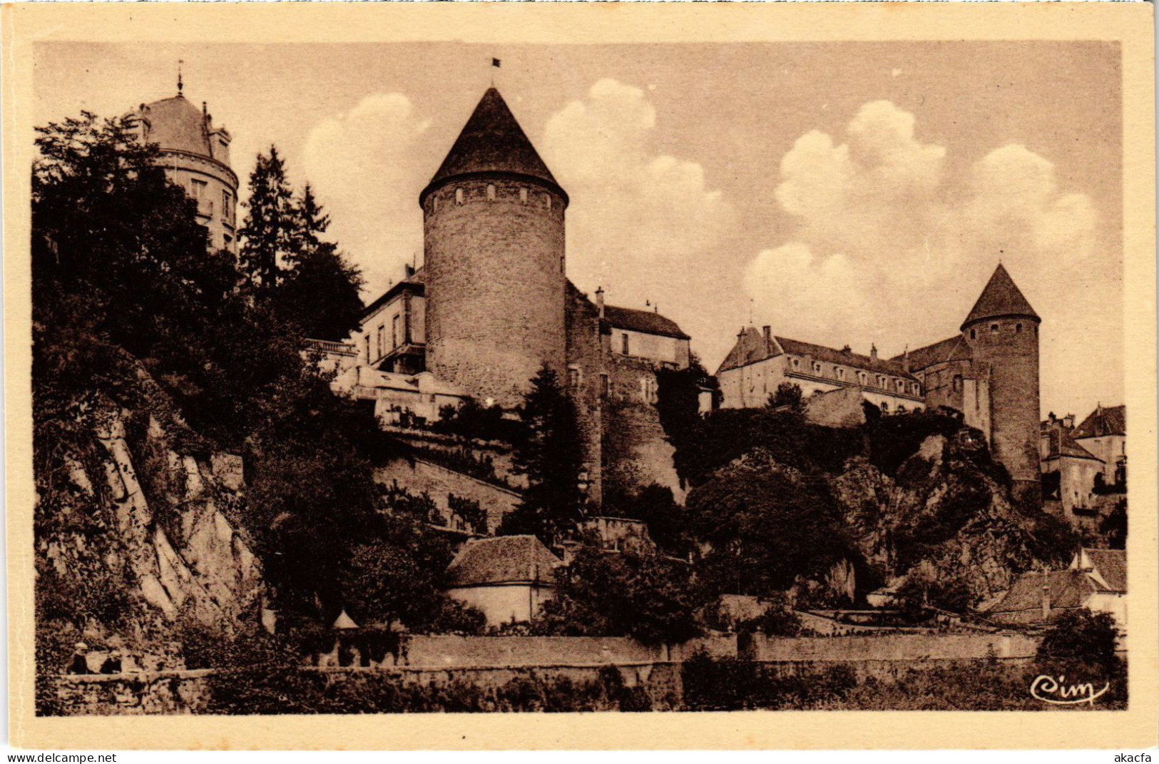CPA Semur Le Chateau FRANCE (1374463)