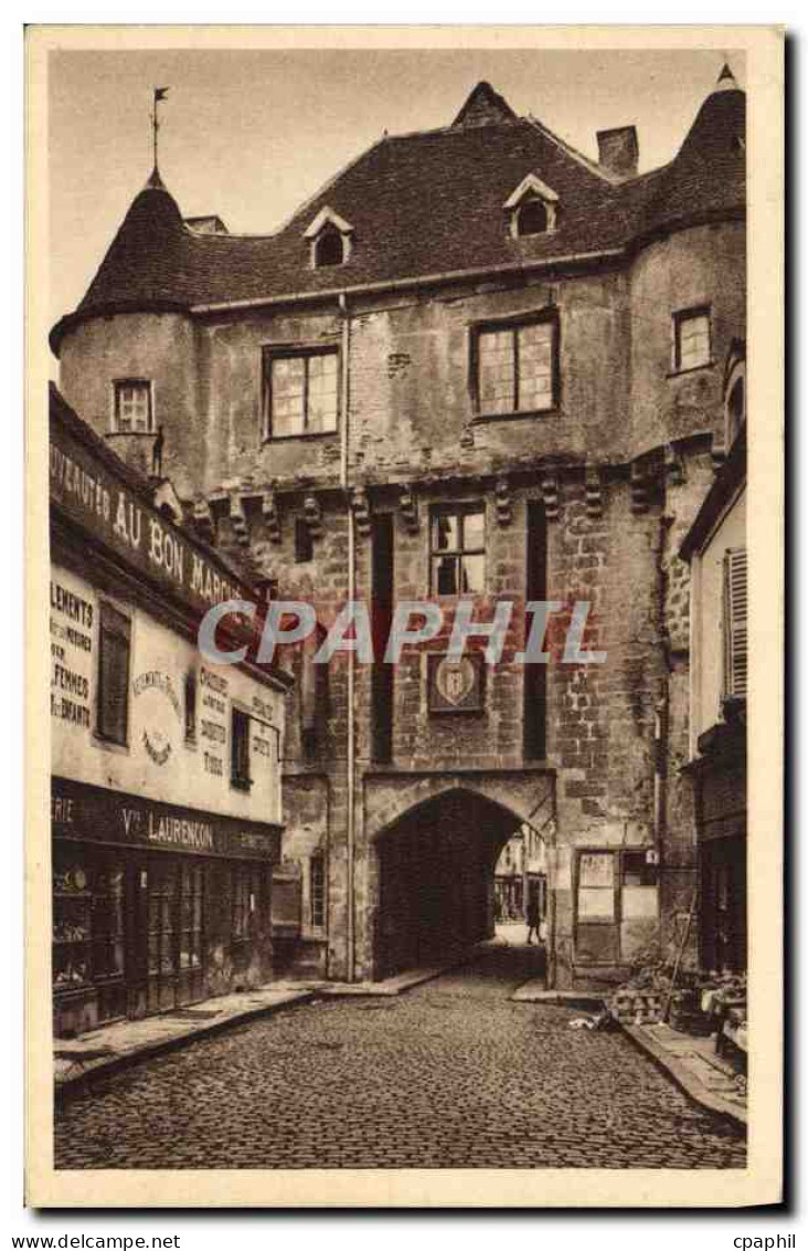 CPA Semur Porte Sauvigny