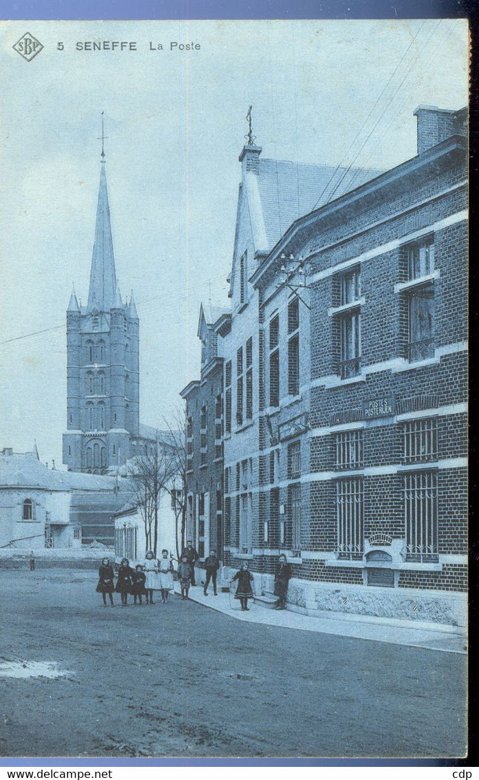 cpa seneffe poste   1908