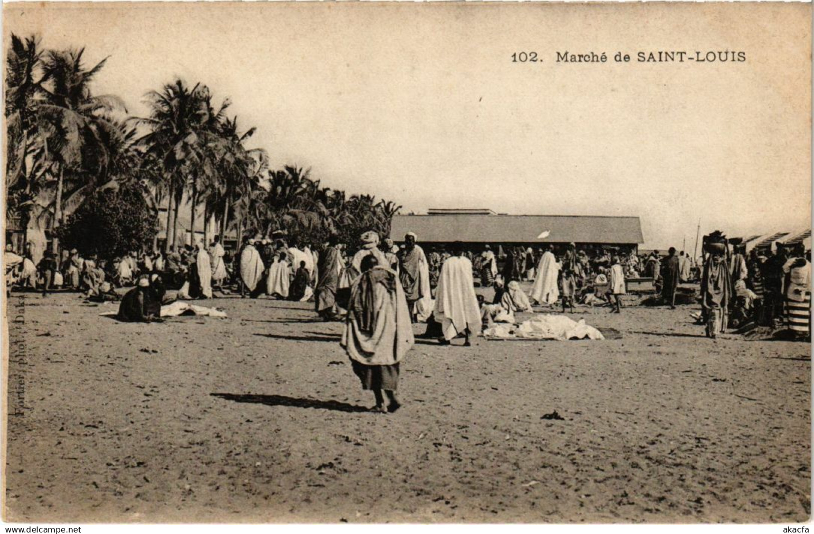 CPA SENEGAL Saint-Louis - Marce de Saint-Louis (1061180)