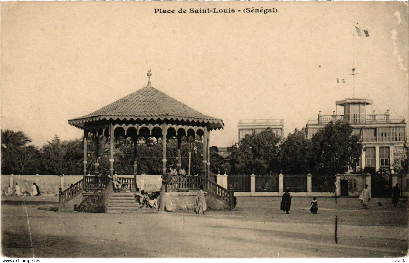 CPA SENEGAL Saint-Louis - Place de Saint-Louis (1061197)