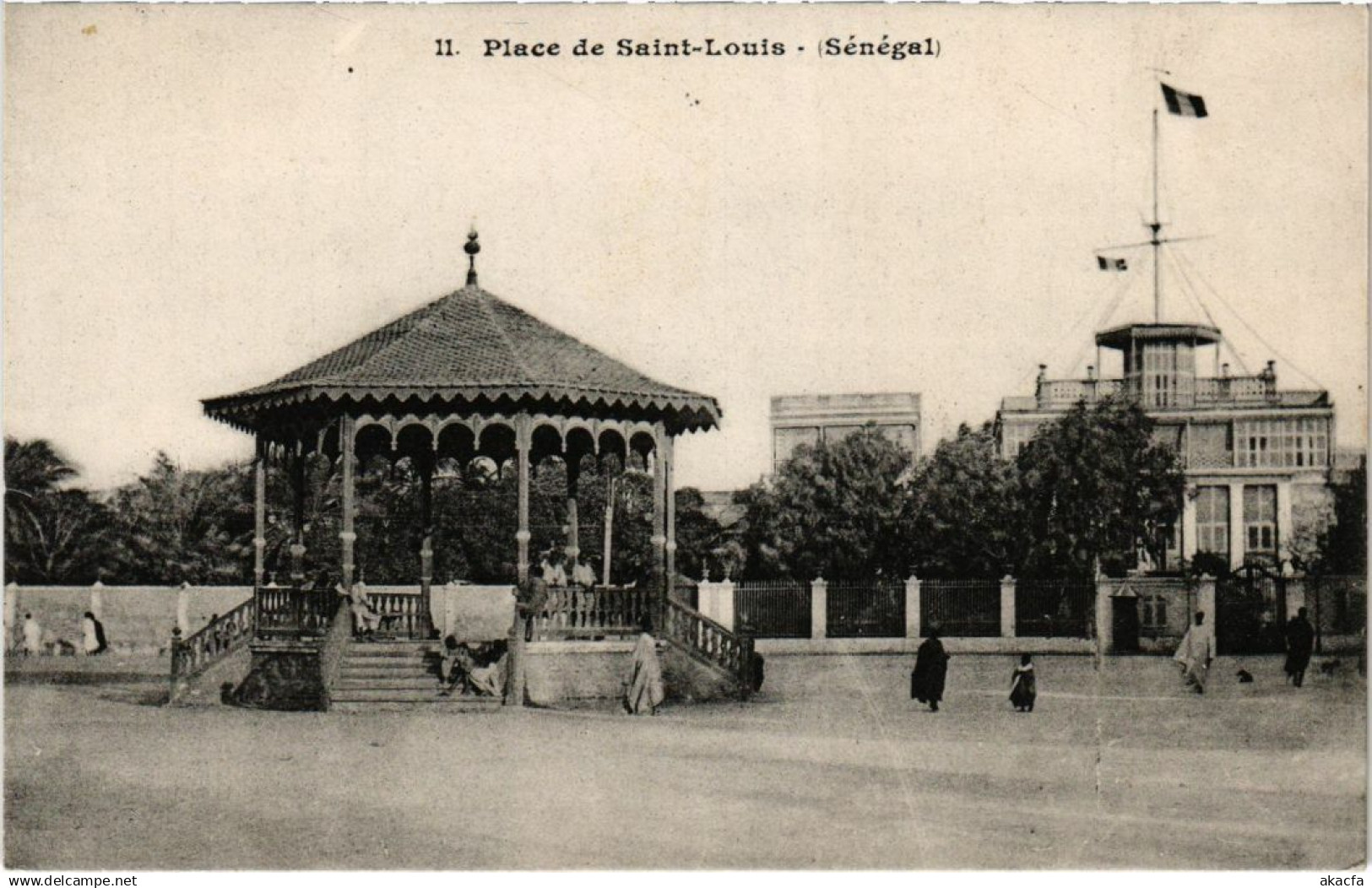 CPA SENEGAL Saint-Louis - Place de Saint-Louis (1067580)
