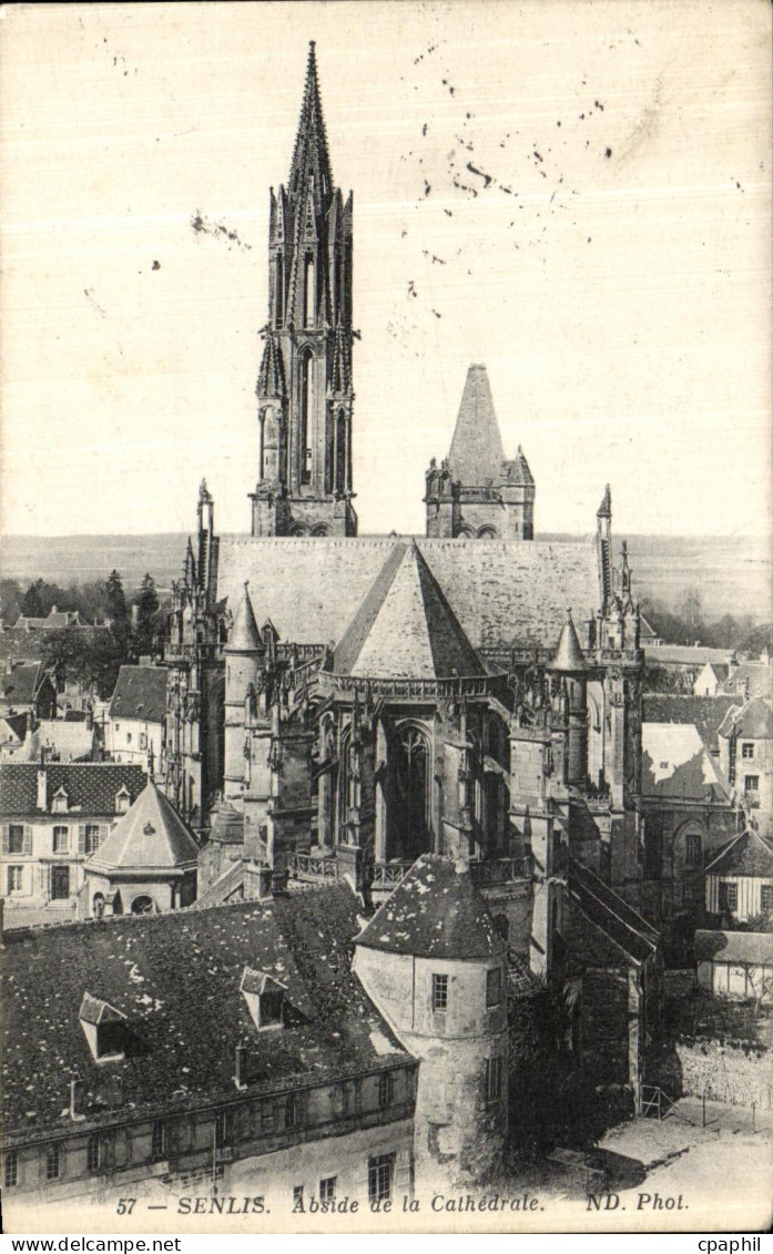 CPA Senlis Abside de la Cathedrale