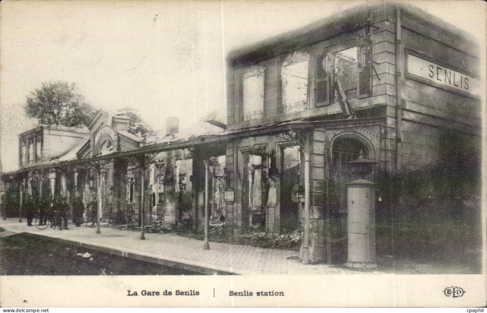 CPA Senlis La Gare