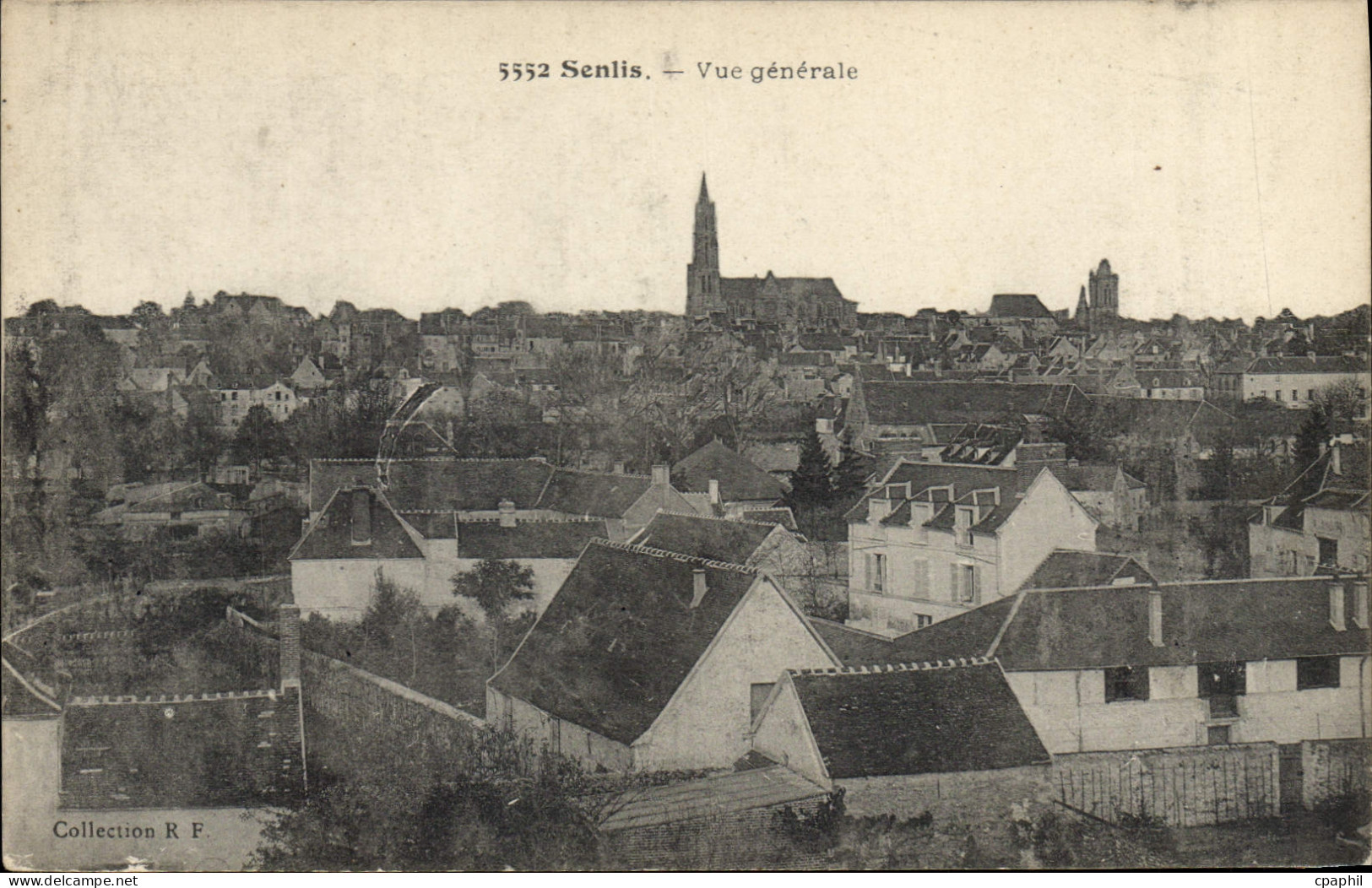 CPA Senlis (Oise) Vue generale
