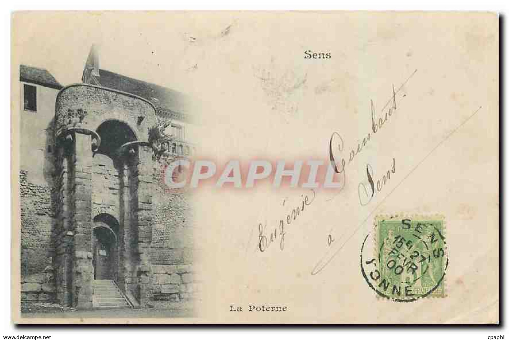 CPA Sens La Poterne