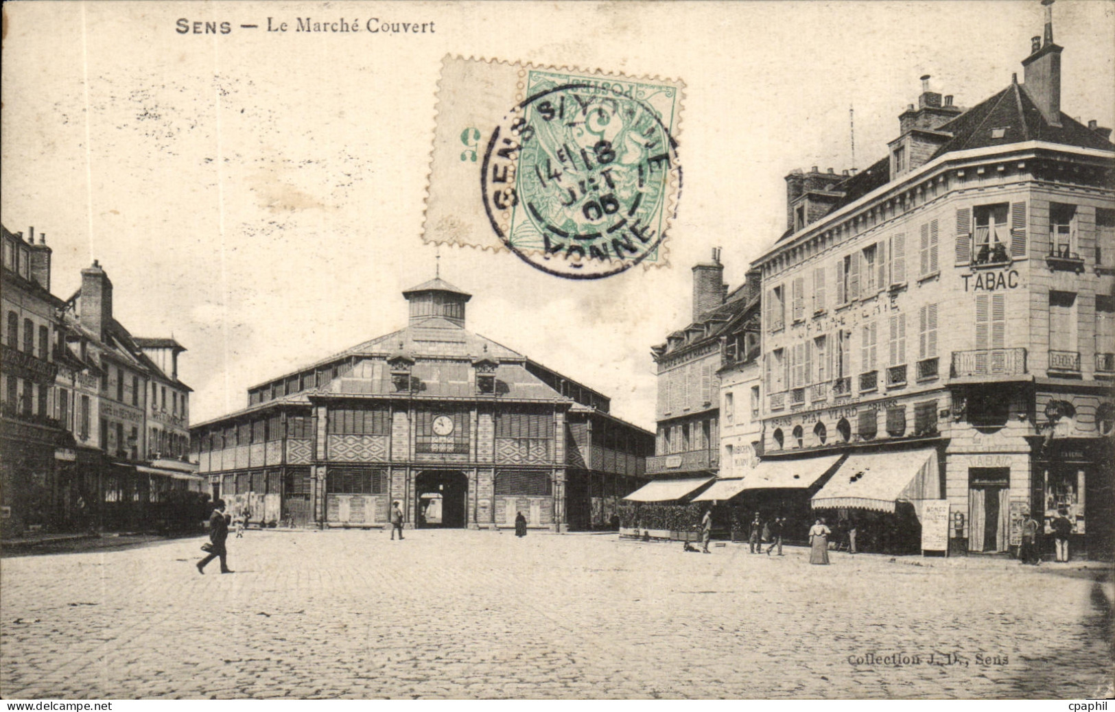 CPA Sens Le Marche Couvert
