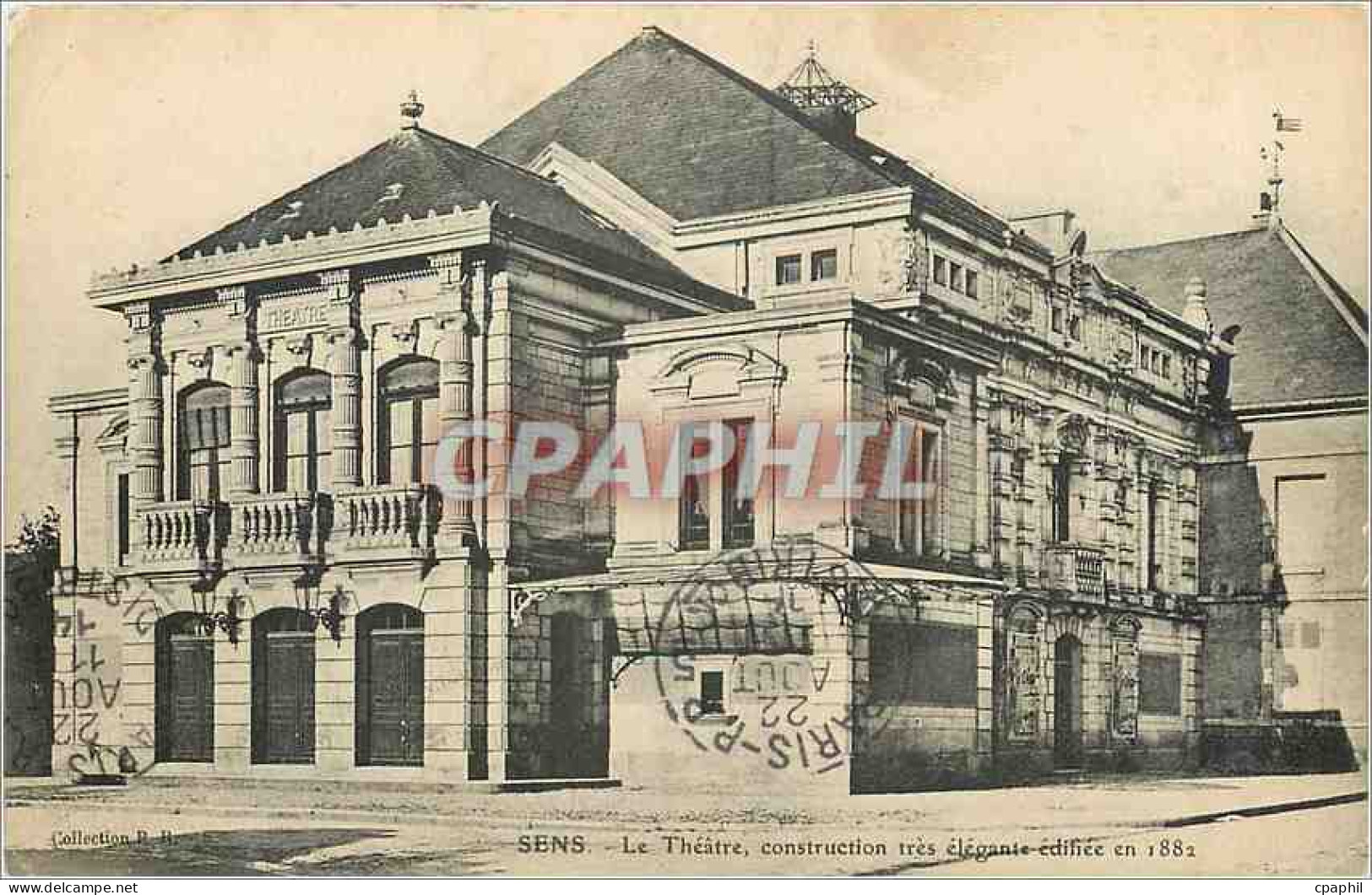 CPA Sens Le Theatre