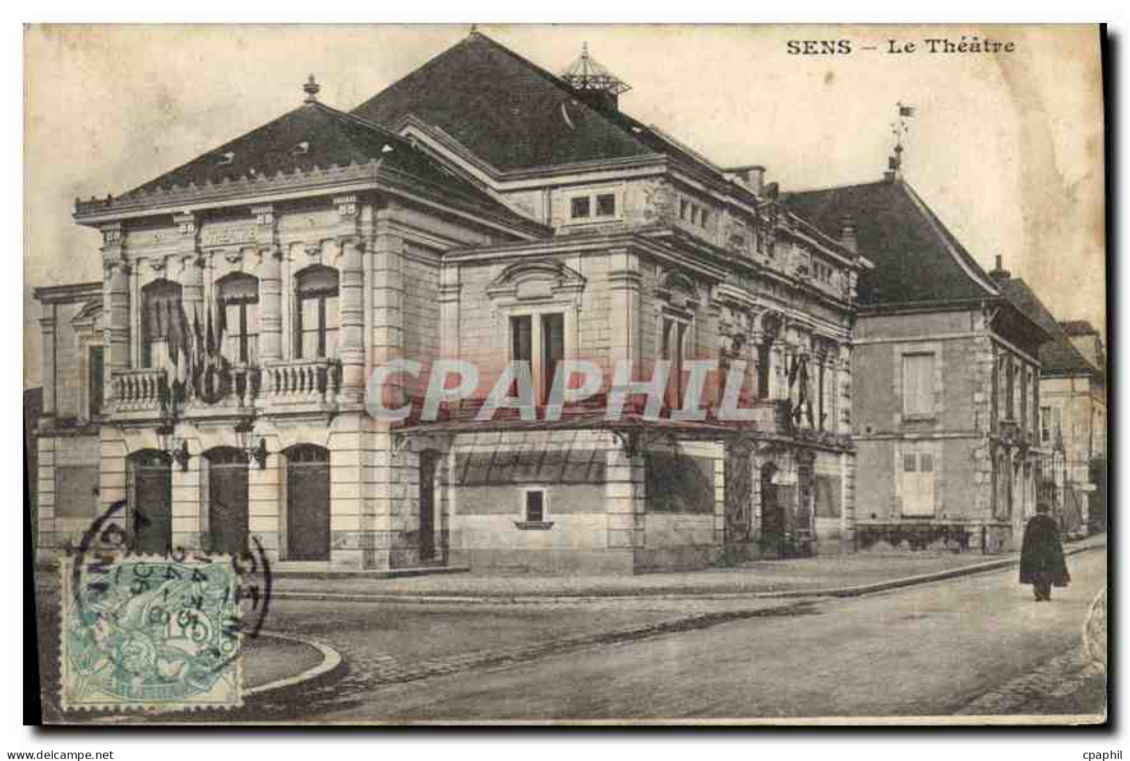 CPA Sens le Theatre