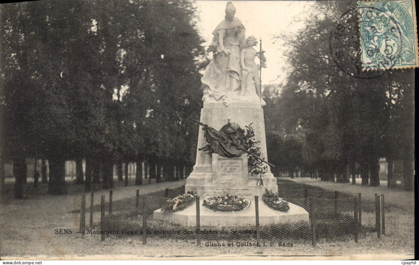 CPA Sens Monument