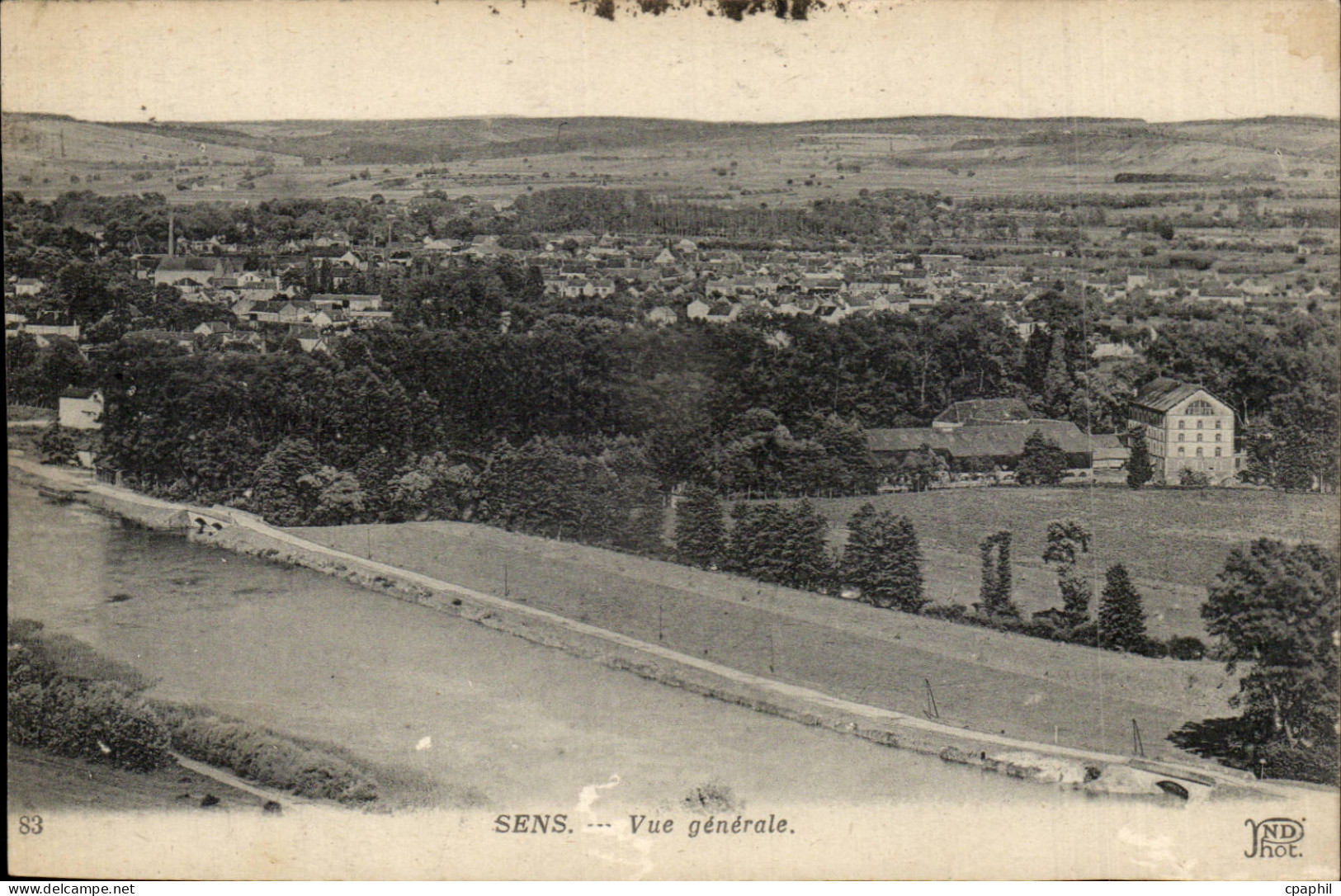 CPA Sens Vue generale