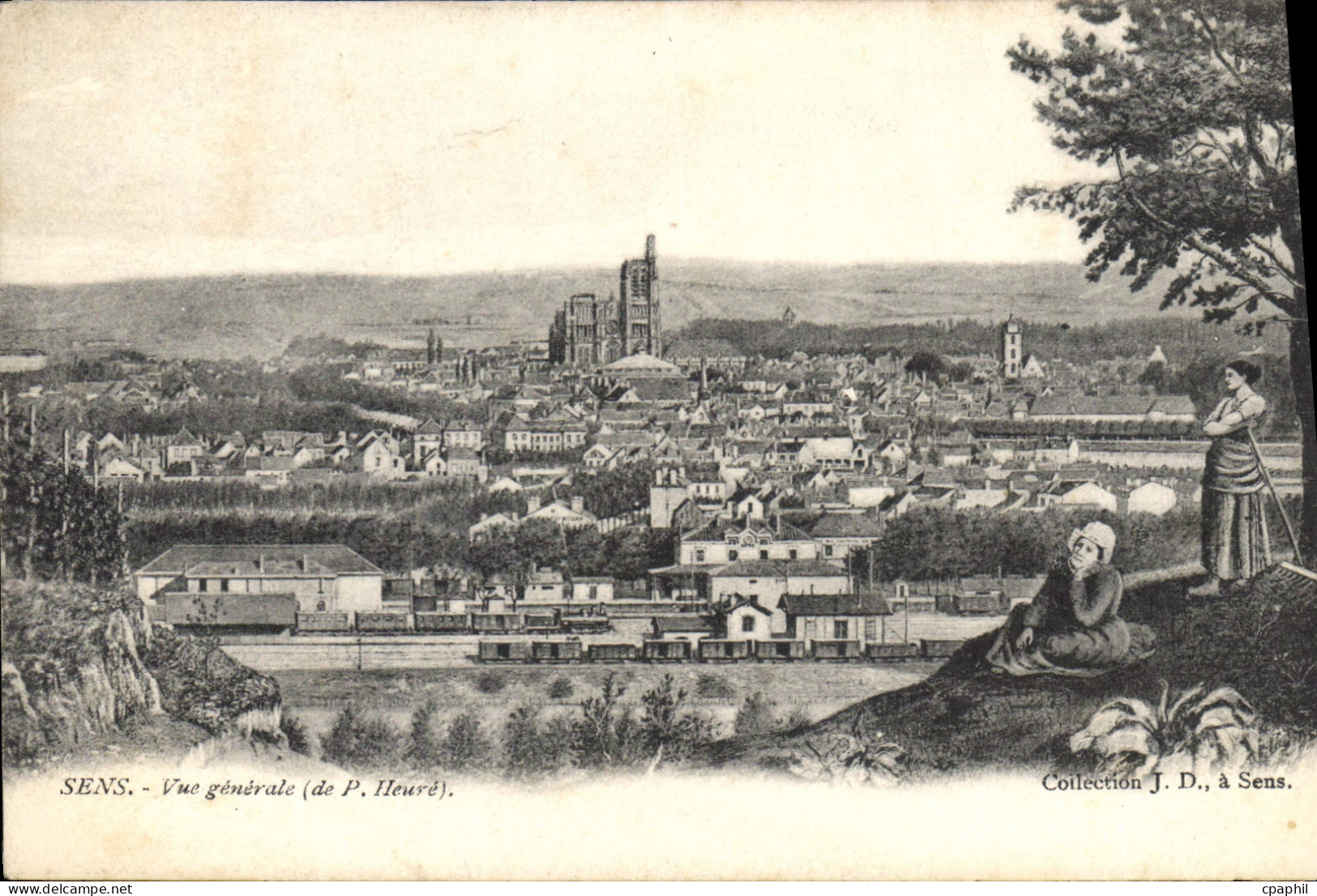 CPA Sens Vue generale
