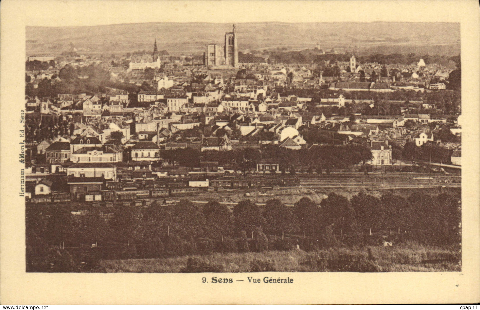 CPA Sens Vue Generale