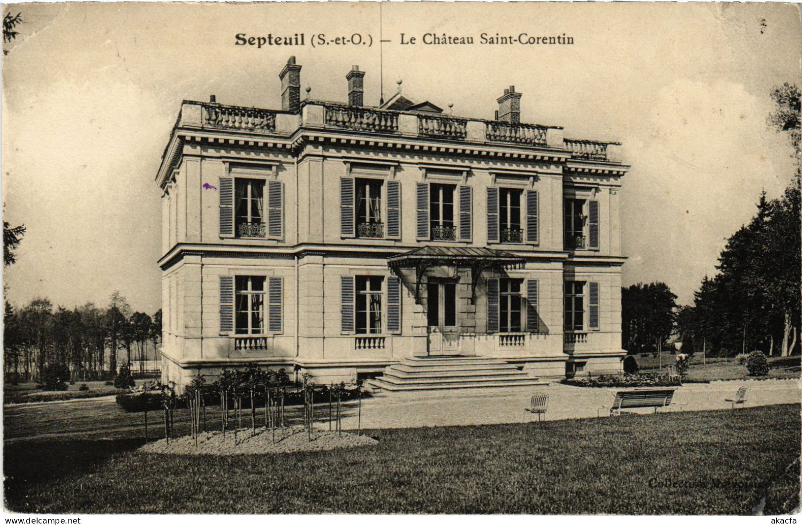 CPA SEPTEUIL Chateau Saint-Corentin (1386149)