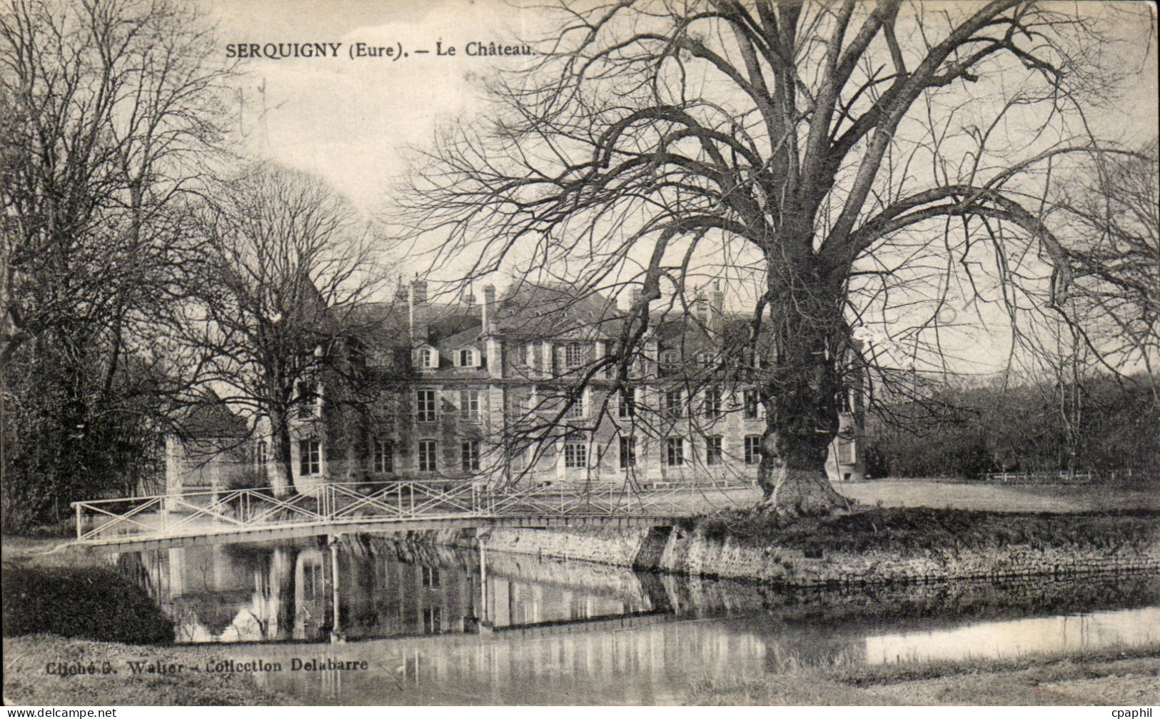 CPA Serquigny Eure Le Chateau