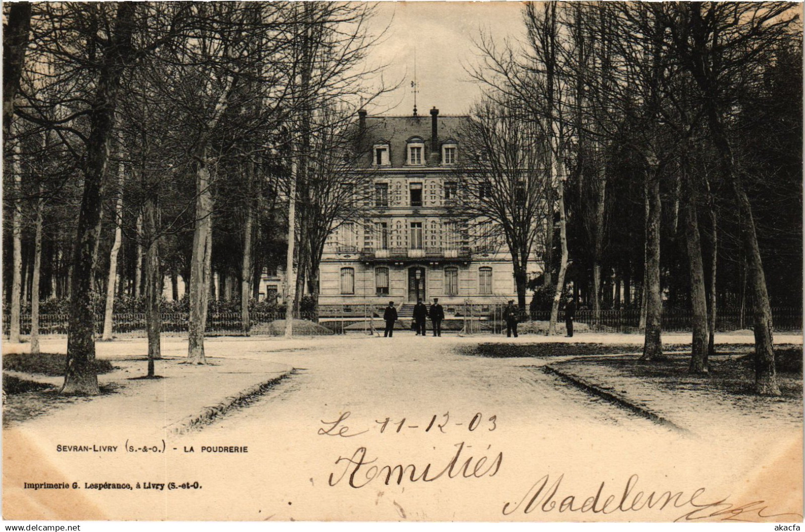 CPA Sevran La Poudrerie FRANCE (1377823)