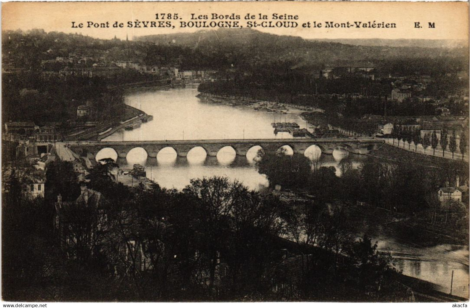 CPA SEVRES BOULOGNE - SAINT-CLOUD - Mont-Valerien (1322887)