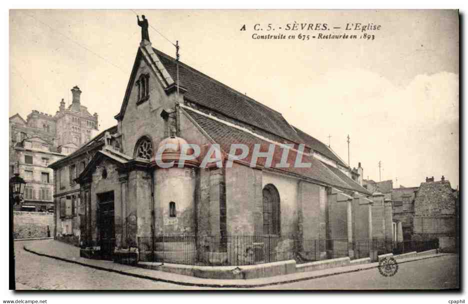 CPA Sevres L'Eglise