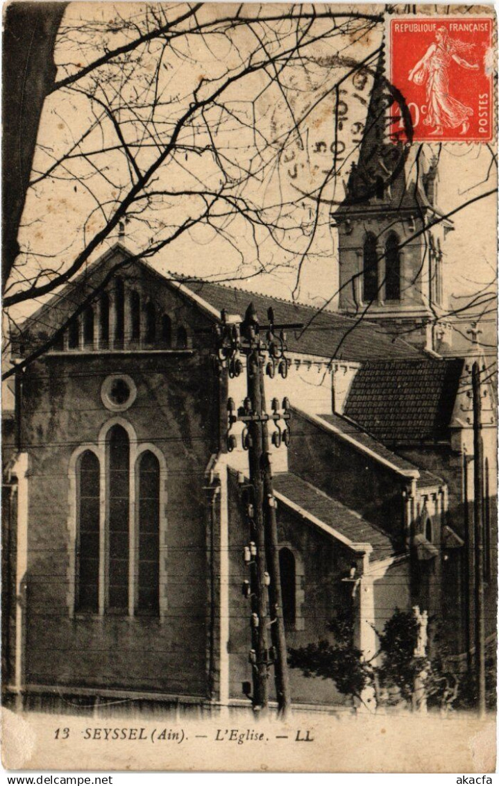 CPA SEYSSEL Eglise (1351203)