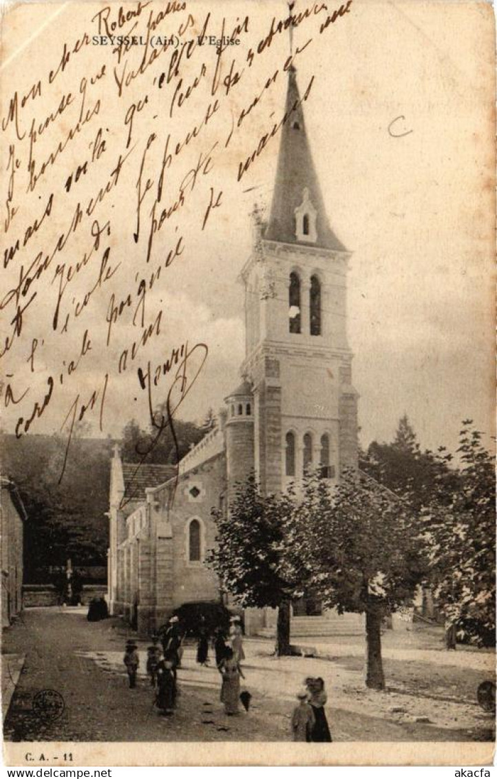 CPA SEYSSEL L'Église (684240)