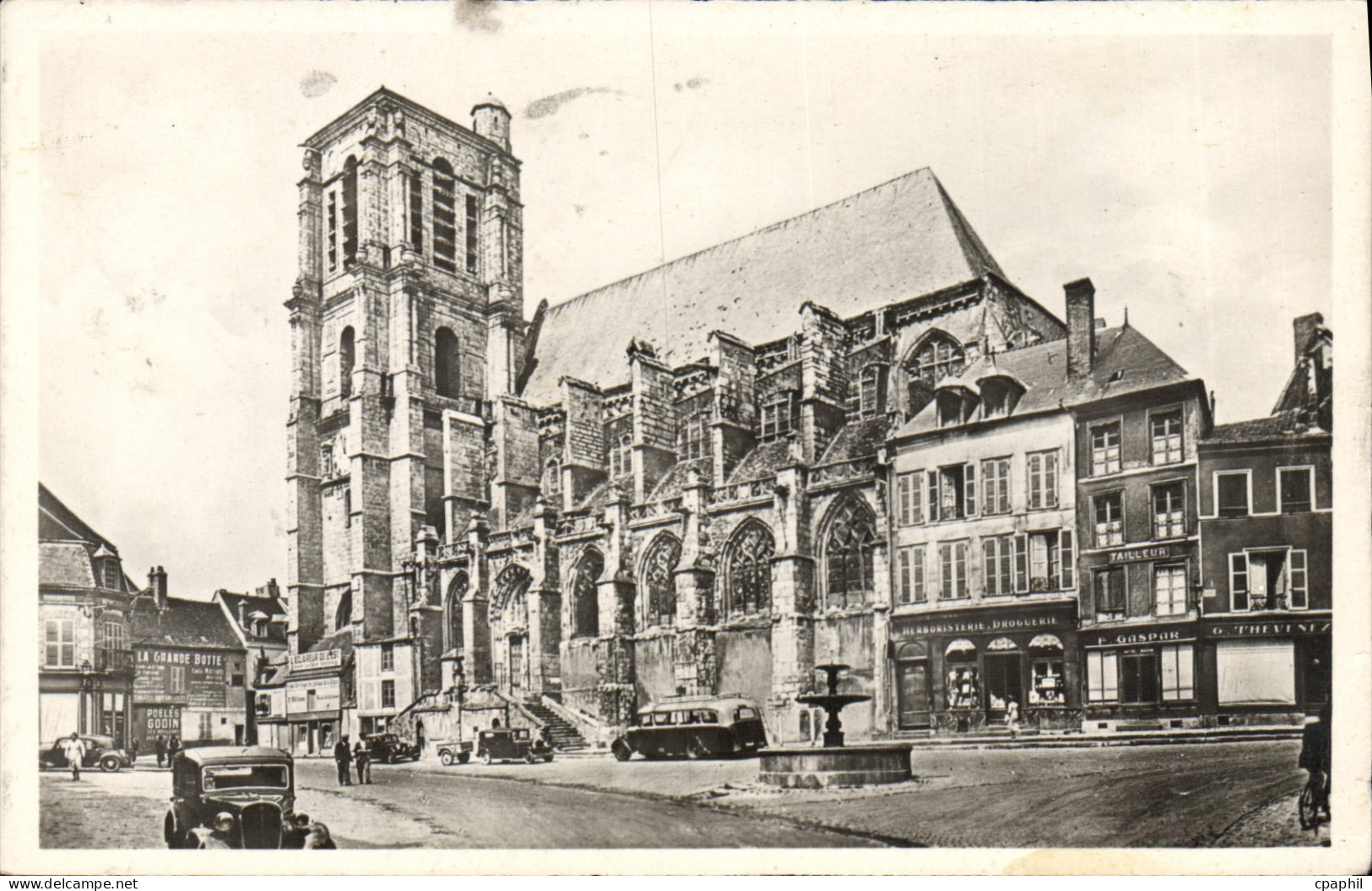 CPA Sezanne Eglise St Denis