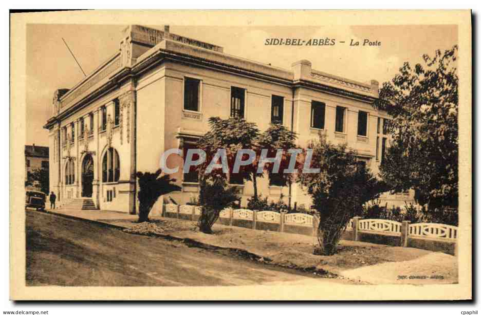 CPA Sidi Bel Abbes La Poste