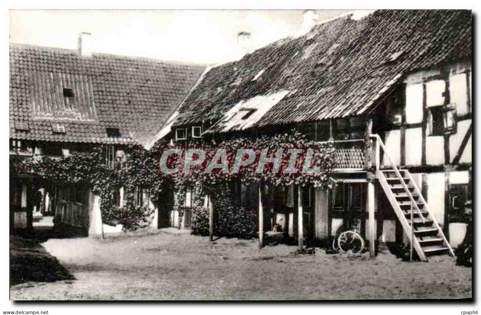 CPA Sigvard Rasmussens Gard Ebeltoft danemark