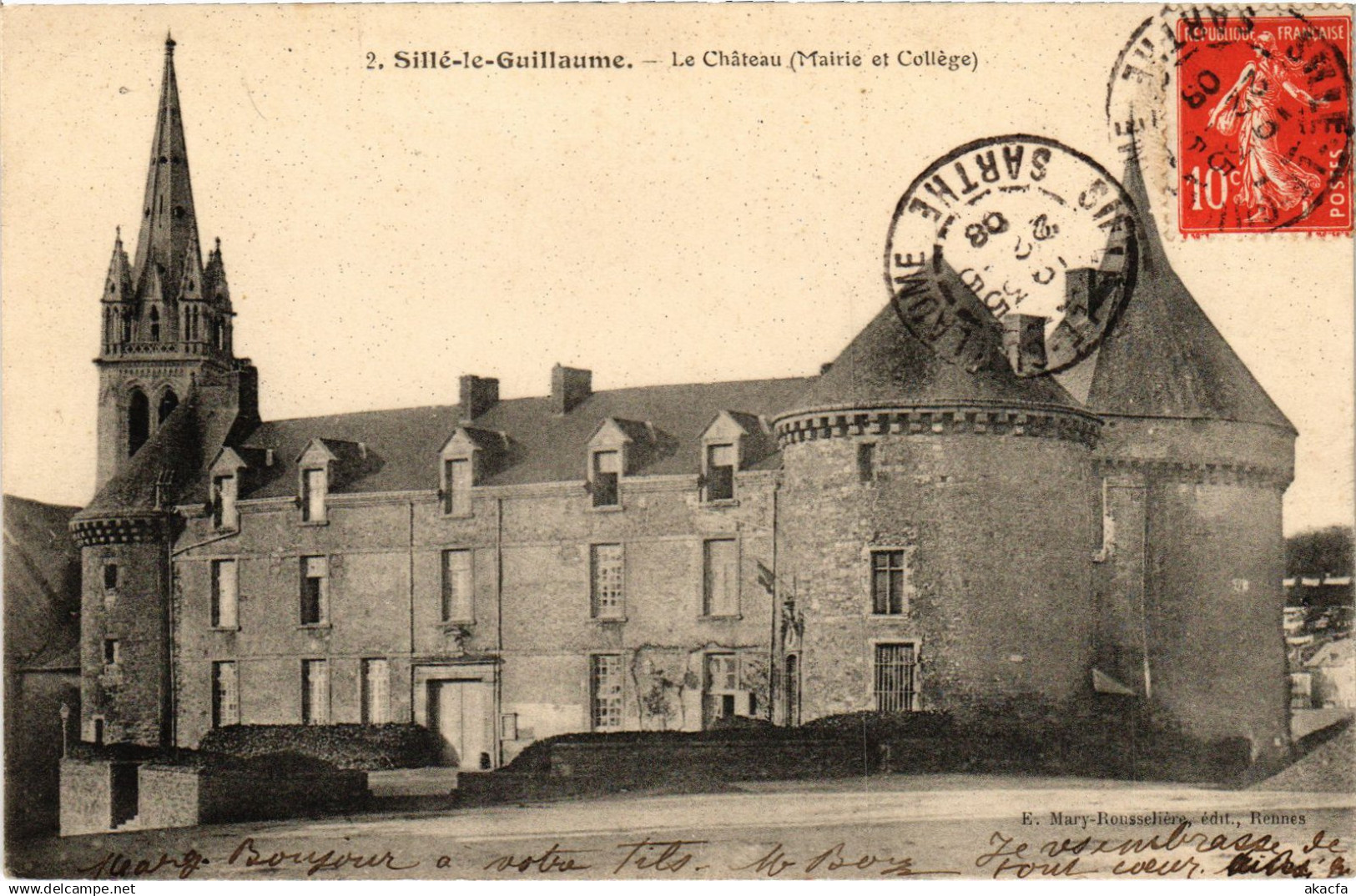 CPA Sille Guillaume le Chateau (1429036)
