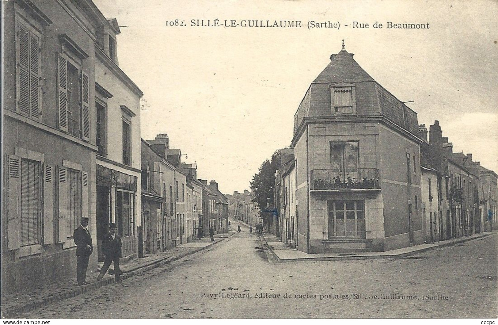 CPA Sillé-le-Guillaume Rue de Beaumont