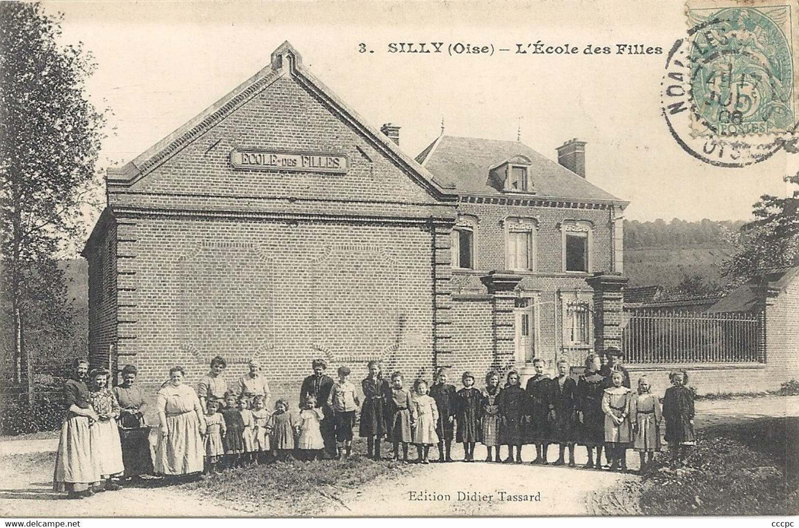 CPA Silly L'Ecole des Filles