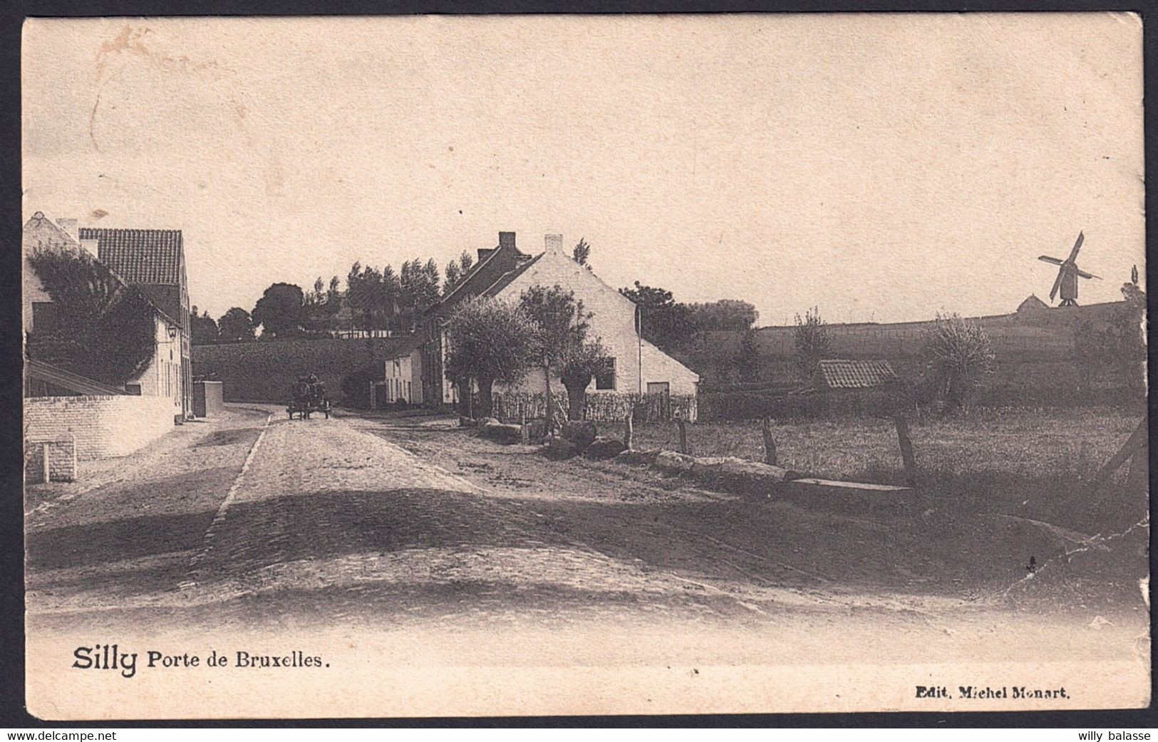+++ CPA - SILLY - Porte de Bruxelles  //