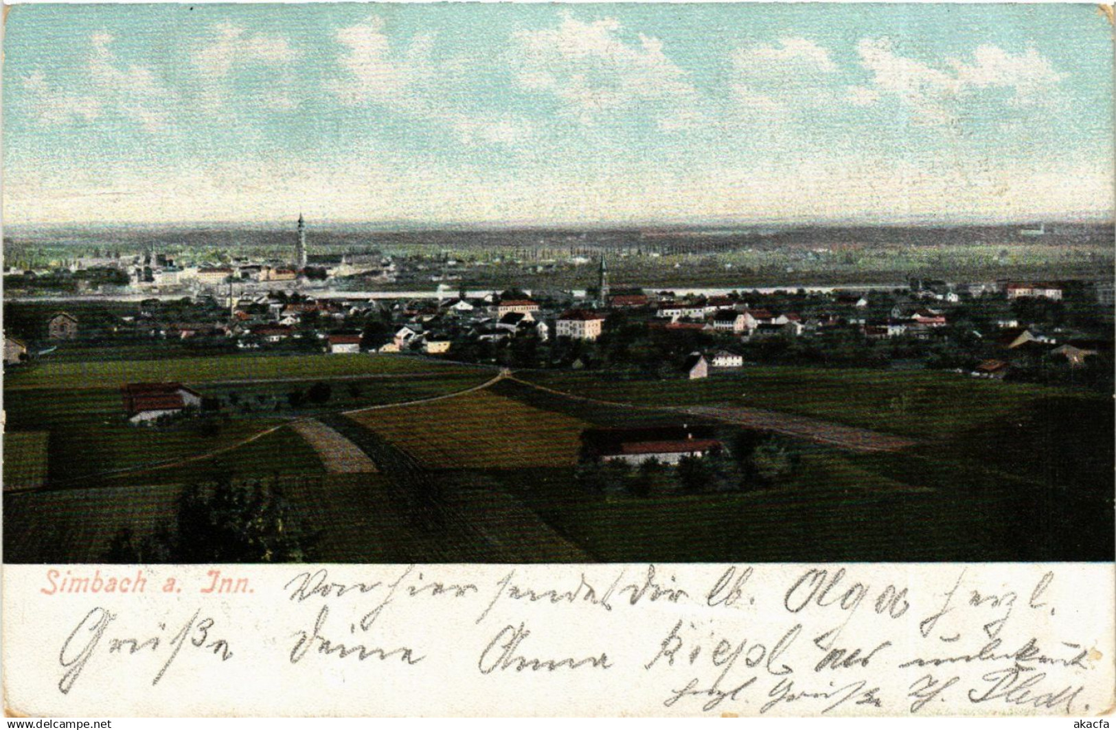 CPA Simbach a.Inn GERMANY (891963)