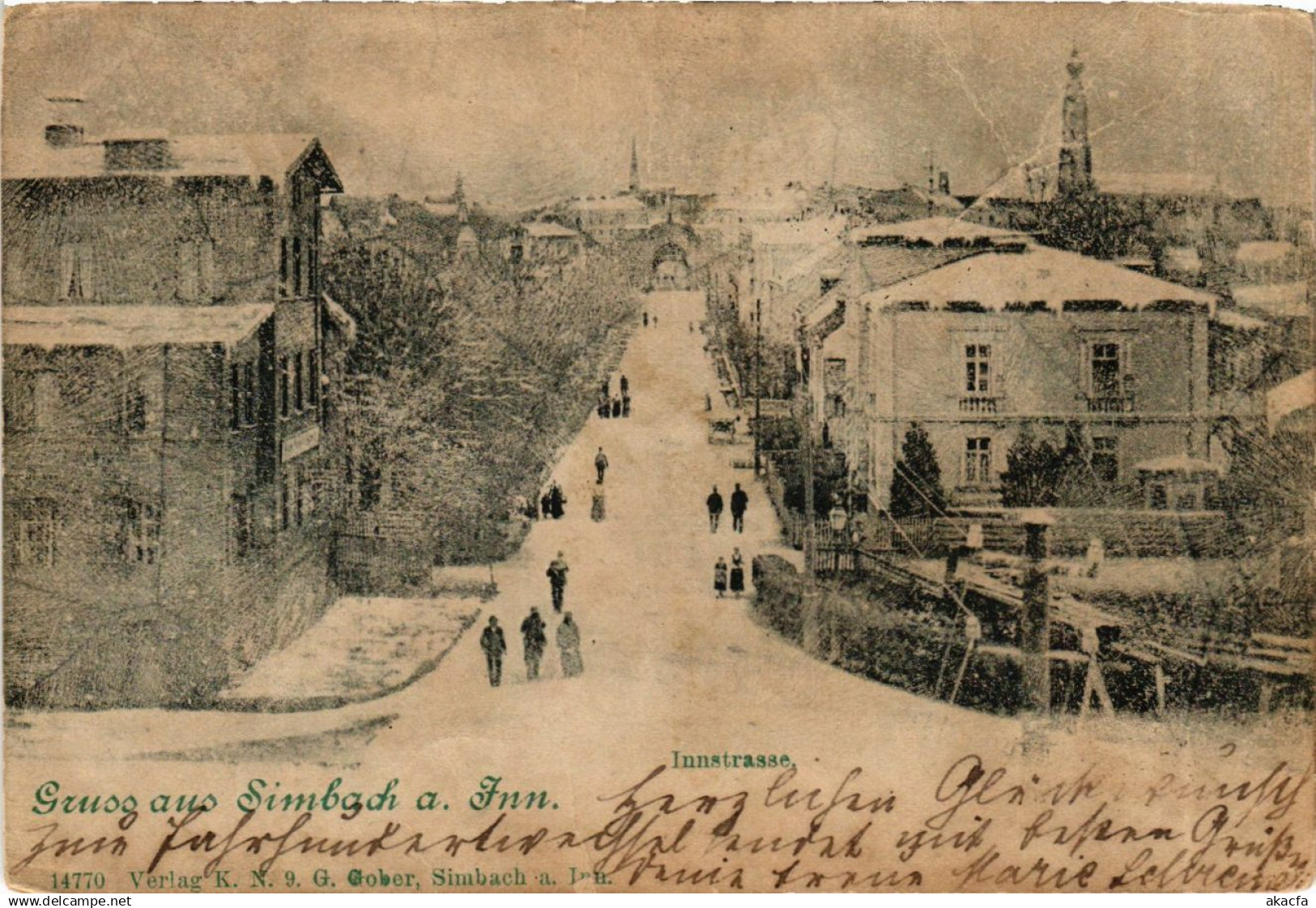 CPA Simbach Innstrasse GERMANY (891971)
