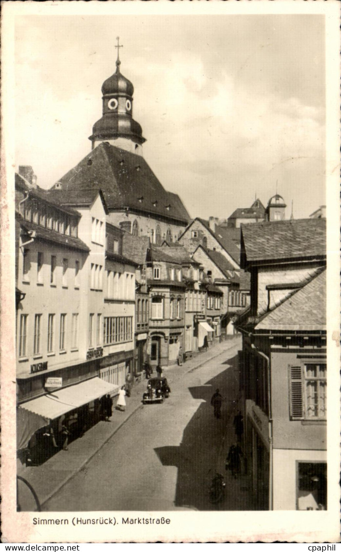 CPA Simmern (Hunsruck) Marktstrabe