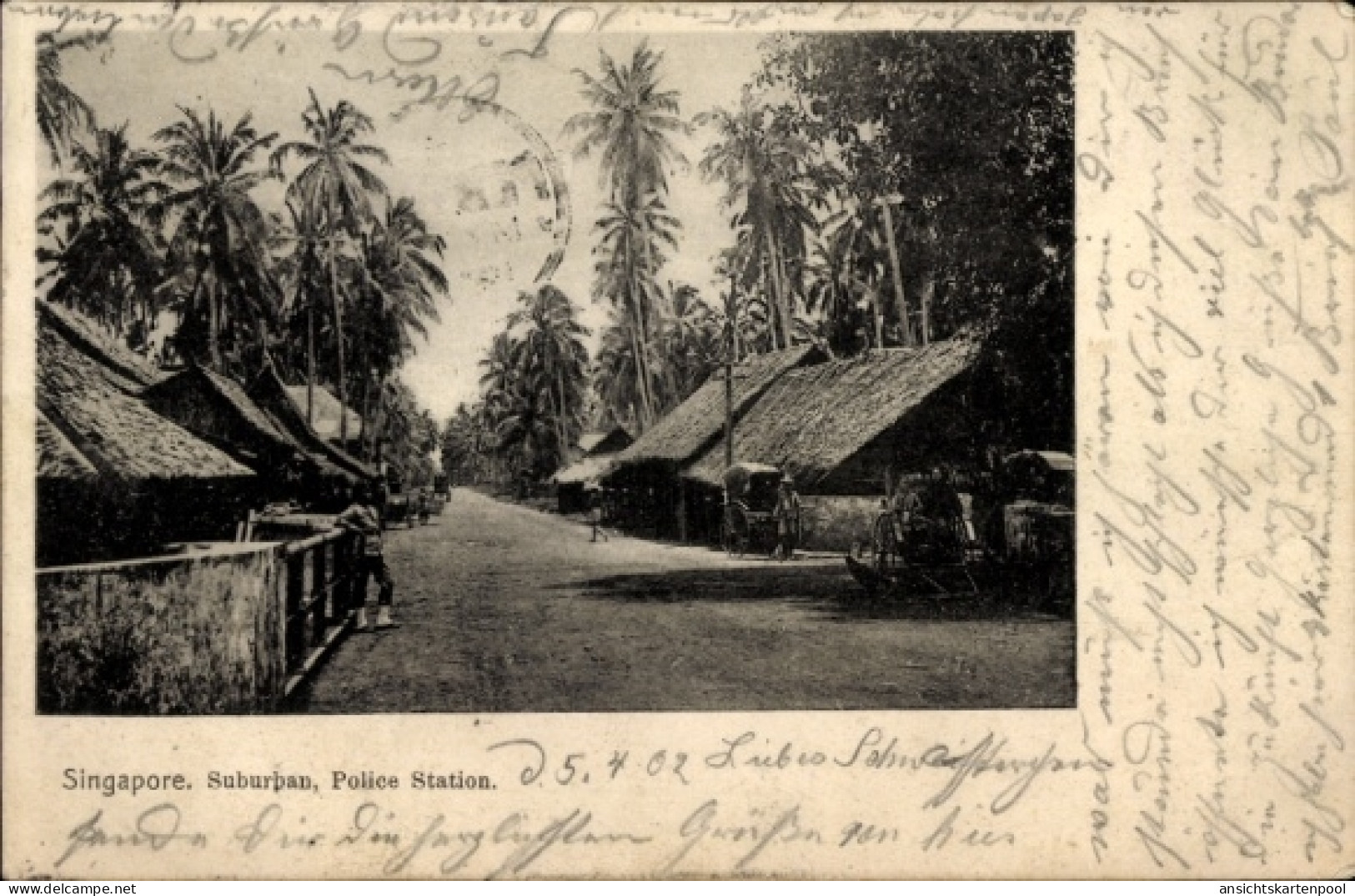 CPA Singapur Singapur, Vorort, Polizeistation