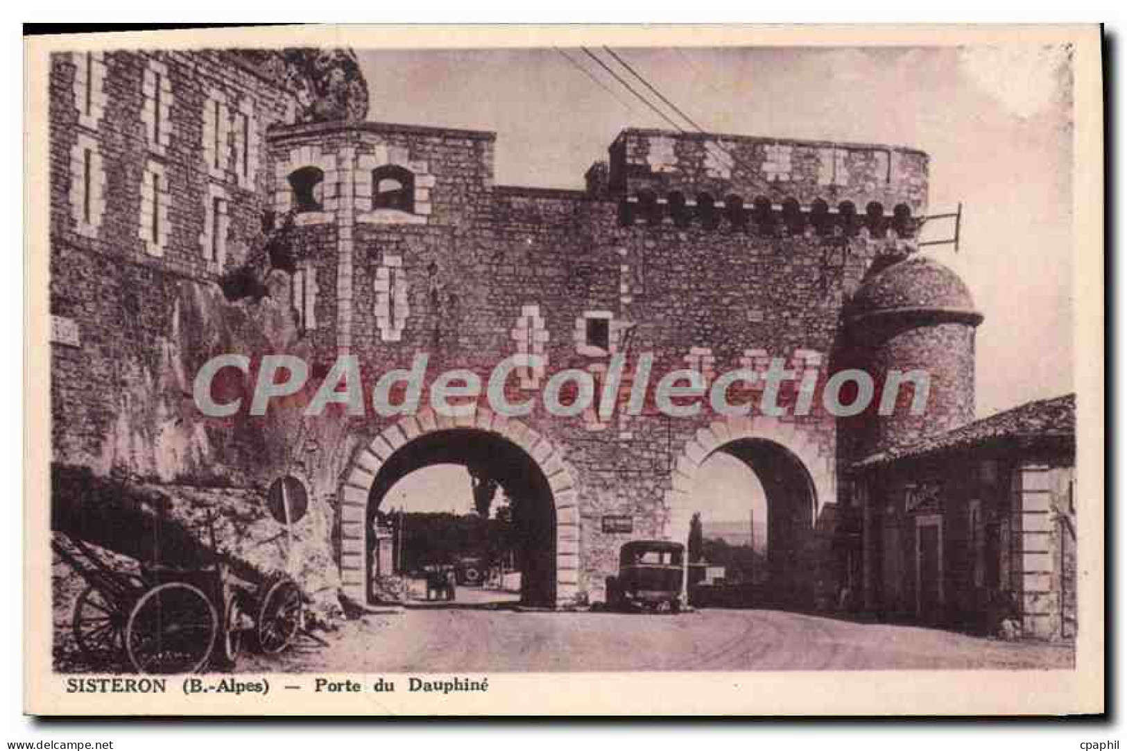CPA Sisteron B Alpes Porte du Dauphine