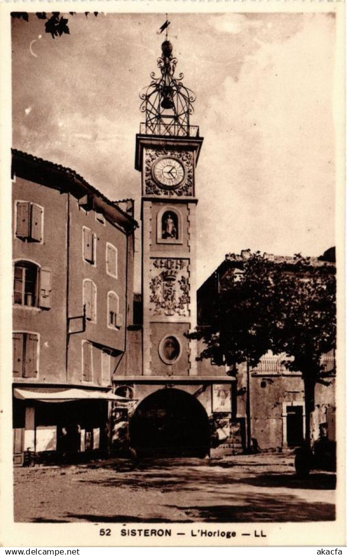CPA SISTERON L'Horloge (683625)