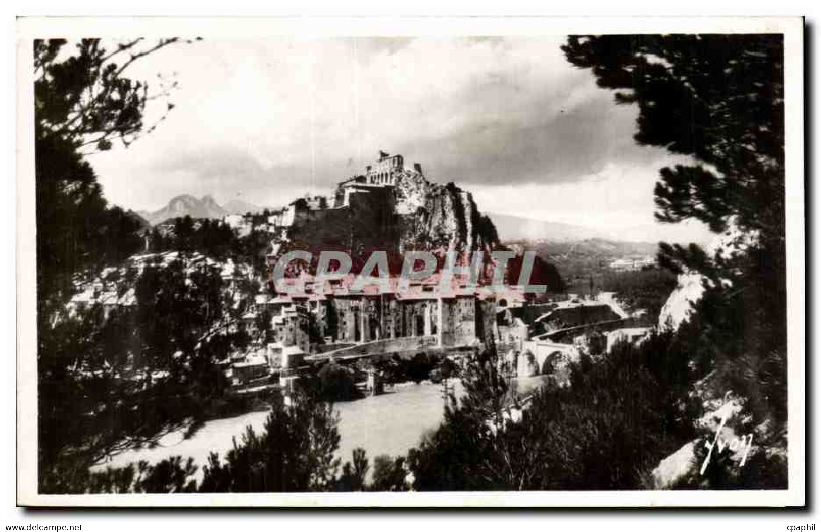 CPA Sisteron La Durance et la citadelle