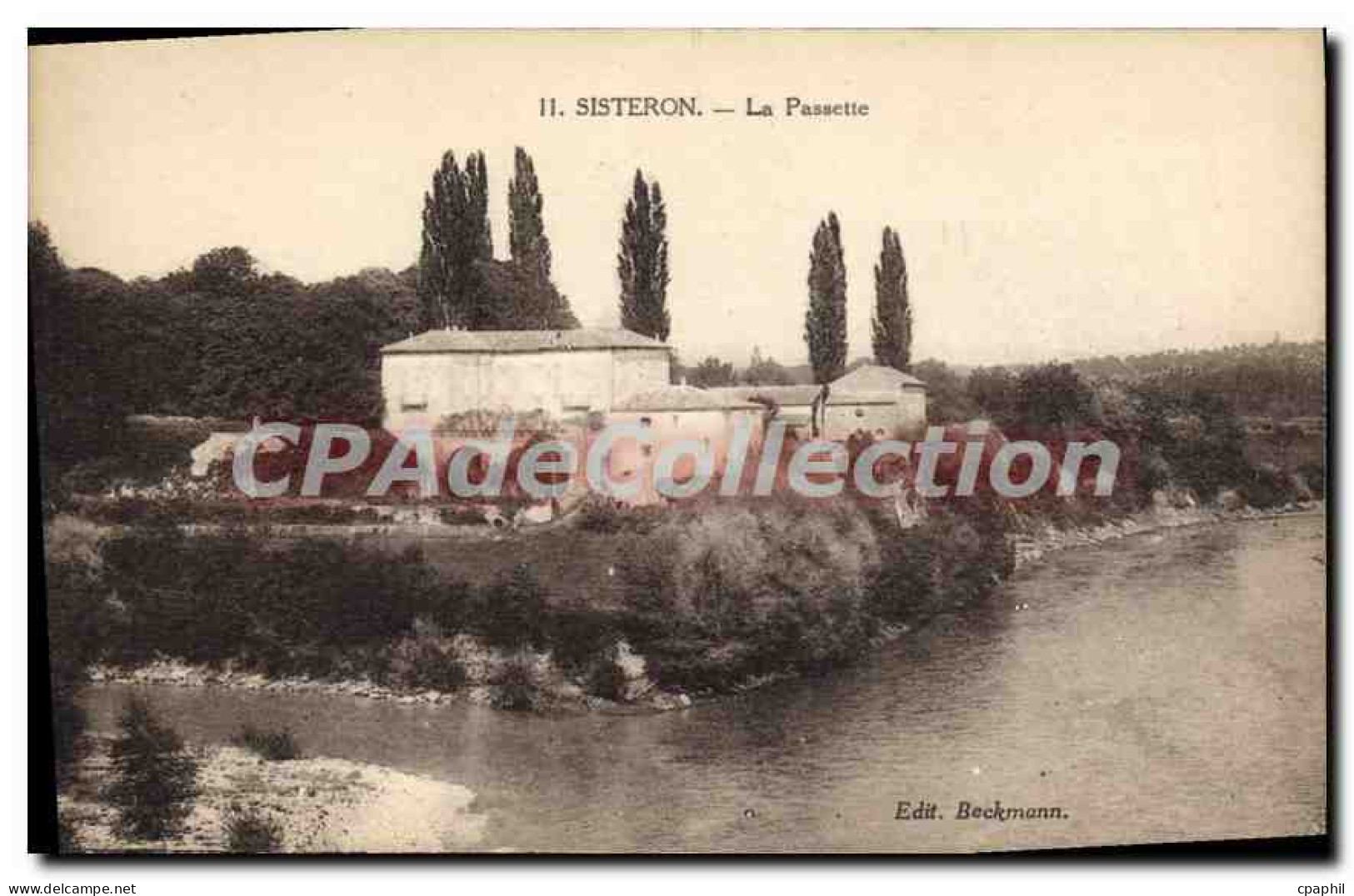 CPA Sisteron La Passette
