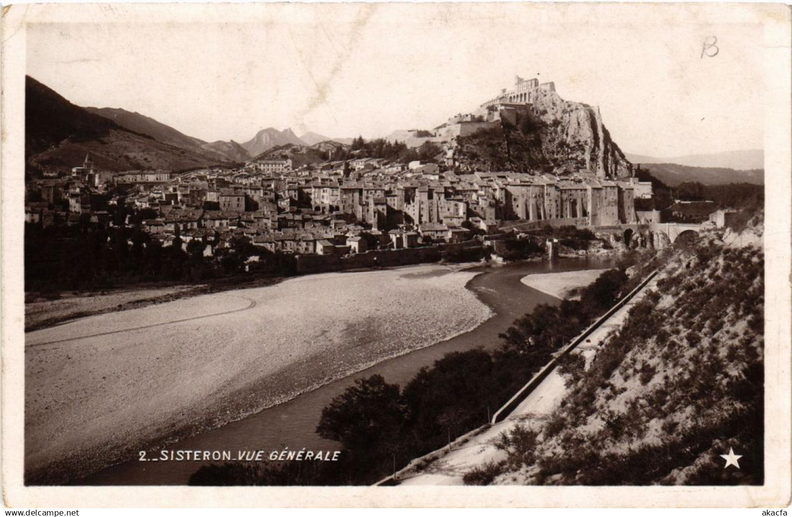 CPA SISTERON Vue générale (683654)